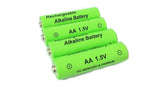 Elektrisches Ladegerät mit 4 AA und 4 AAA Akkus